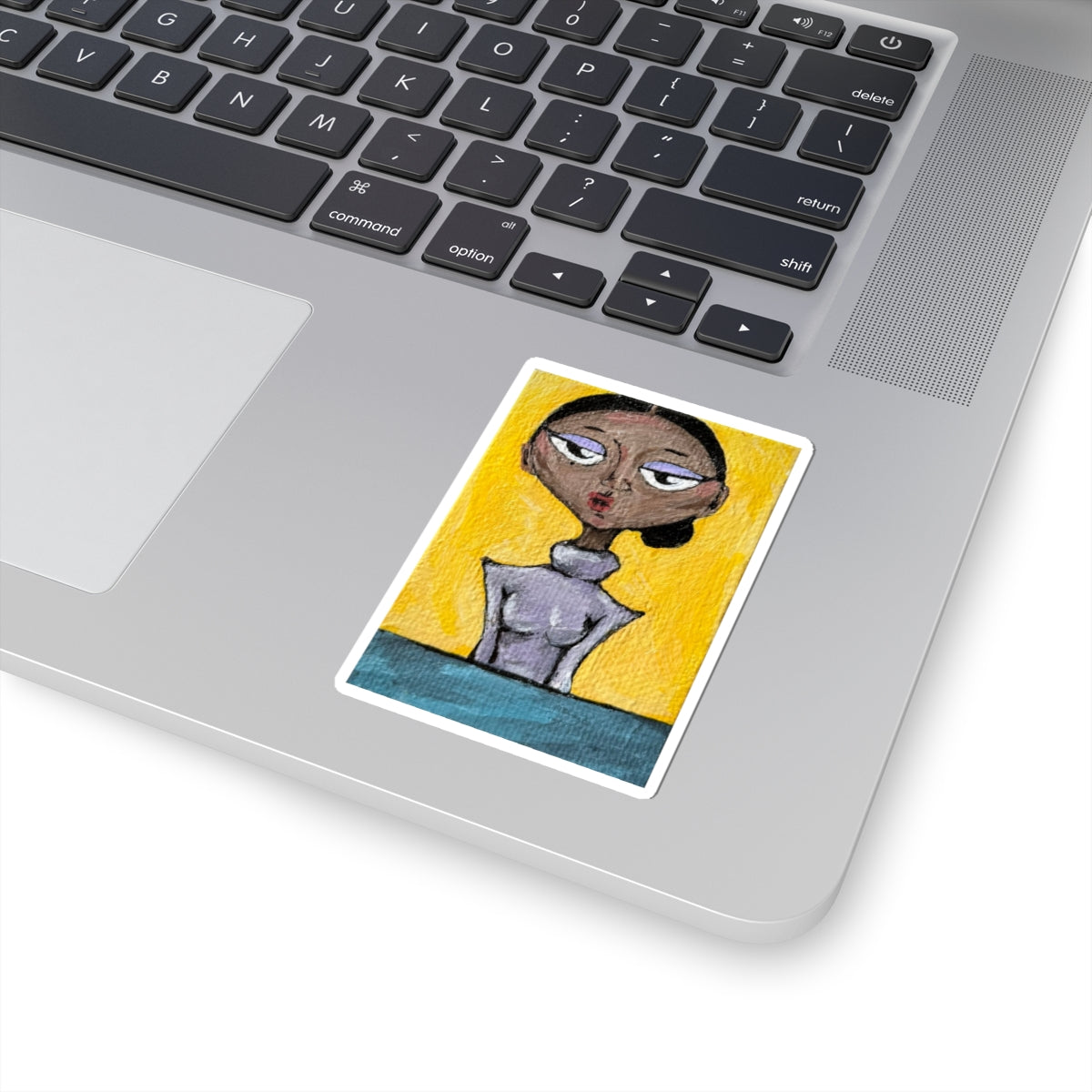 At Work Sticker